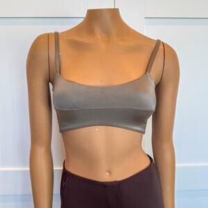 Lululemon Satin Spaghetti-Strap Yoga Bra Light Support A/B Size 4 Fall 2025